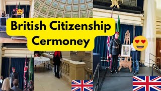 British🇬🇧 citizenship ceremony  My BritishCitizenship Ceremony 2024 [upl. by Neitsirhc]