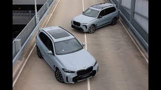 BMW X5 50E vs BMW X7 M60i in Brooklyn Grey [upl. by Him]