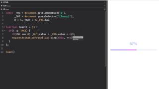 Crossbrowser progress bar with Stylus animated with requestAnimationFrame [upl. by Anairb]