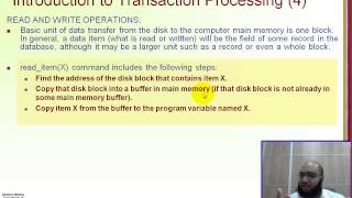 Chapter 2117  Transaction Processing  Part 1 [upl. by Anaujit]