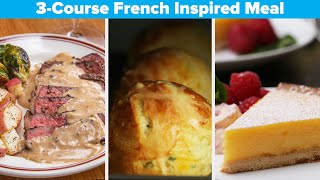 3Course French Inspired Meal [upl. by Akinirt]