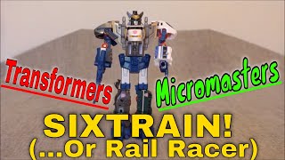 Transformers Micromaster Sixtrain or Rail Racer  GotBot True Review NUMBER 587 [upl. by Ogu]