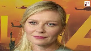 Kirsten Dunst Interview Civil War Premiere [upl. by Emilia]