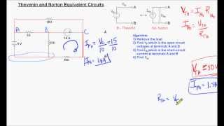 Thevenin and Norton Equivalent Circuits  Part 1 [upl. by Lorena]