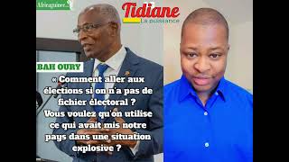 🚨 Non non et non à cette idée de Bah Oury 1er ministre Jai vraiment pitié de lui dans son rôle [upl. by Salsbury]