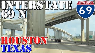 I69 North  Houston  Sugar Land  New Caney  Texas  4K Highway Drive [upl. by Anyaj]