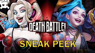 Harley Quinn vs Jinx  DEATH BATTLE SNEAK PEEK sub español [upl. by Jemina]