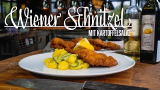 Wiener Kalbsschnitzel mit Kartoffelsalat – Kochen im Tal [upl. by Comyns]