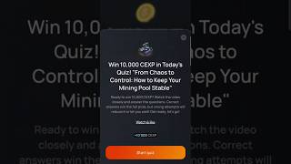 From Chaos to Control How to Keep Your Mining Pool Stable  CEXIO telegram cexio crypto nft [upl. by Dnilasor]