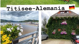 Titisee Deutschland  Lago del titisee en Alemania  Germany Blackforest lake [upl. by Attemaj]