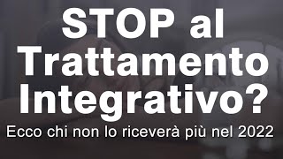 Trattamento Integrativo 2022 chi non riceverà più il Bonus da 100 Euro [upl. by Romona]