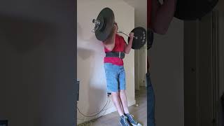 150 LB STRICT CURL ON THE WALL [upl. by Donaugh]