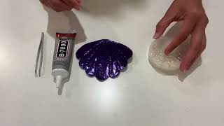 B7000 Adhesive Glue for Crafts  Fabrics with Flatback Pearls [upl. by Emirac779]