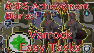 Varrock Easy OSRS Diary Completion  The Unhelpful Guide [upl. by Syst924]