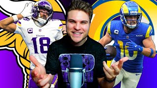 Minnesota Vikings vs LA Rams LIVE Reaction  NFL Week 8 2024 [upl. by Atinar772]