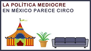 CHARLAS DE SOFÁ LA POLÍTICA MEDIOCRE EN MÉXICO PARECE CIRCO [upl. by Llerrad]