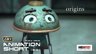 CGI 3D Animated Short Film quotORIGINSquot Emotional Animation by Ringling [upl. by Tchao719]