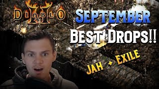 Diablo 2  Best Drops September 2018 [upl. by Vandyke512]