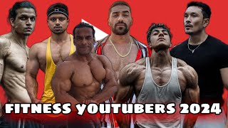 2024 Top Indian Male Fitness Youtubers [upl. by Fachan]