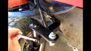 Honda 2113 Riding Mower Steering Repair [upl. by Cammi411]