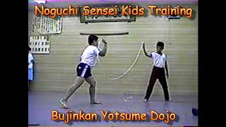 野口先生 Noguchi Sensei Kids Training [upl. by Atteloj]