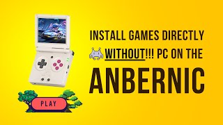 How To Install Game Roms Directly From Your Anbernic Devices [upl. by Spark198]