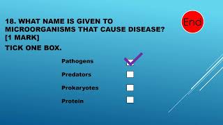 Self Test questions Immunity and response [upl. by Nbi]