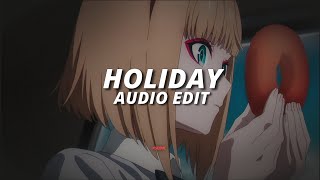 holiday  lil nas x tiktok version edit audio [upl. by Aivyls561]