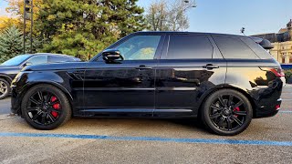 Black Range Rover Sport SVR [upl. by Lahsram303]