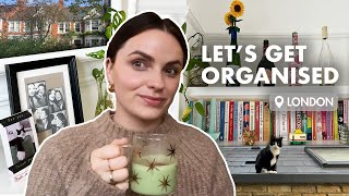 settling in and organising my new london apartment 📦 part 2  vlog [upl. by Noda]