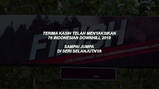 76 Indonesian Downhill 2018 Seri 1  Bukit Hijau Bikepark Imogiri 22 April 2018 [upl. by Gwynne]