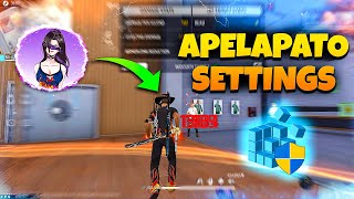 ApelapatoGo Apelapato Revealed His BEST Settings 🔥 [upl. by Fortunia]