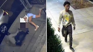 Chelsea tourist attack Woman slammed dragged across sidewalk [upl. by Tebazile999]