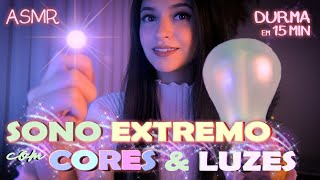 ASMR CLÍNICA DO SONO INTENSO 💜 ARREPIOS e SONO EXTREMO Luzes Sons l ASMR BR Durma em 15 Min [upl. by Aynek886]