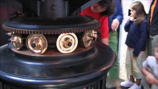 Inside the Fresnel Lens of Cape Meares Lighthouse near Tillamook Oregon [upl. by Ayian691]