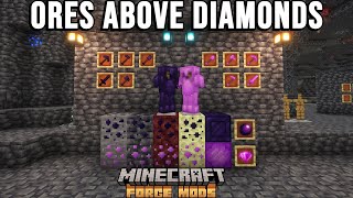 Mod Ores Above Diamonds  Nuevos ORES y ARMADURAS  MINECRAFT REVIEW ESPAÑOL  120111921182 [upl. by Aivyls744]