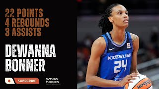 Dewanna Bonner Highlights  22 Points vs Dallas Wings  WNBA Hoops [upl. by Sharron]