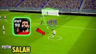 How Good is POTW M SALAH 🔥  eFootball 24 mobile [upl. by Dupuis636]