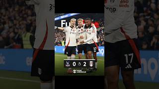 Fulham vs Crystal Palace Highlights [upl. by Namialus]