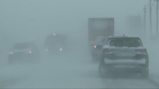 Team coverage Northeast Ohio getting hammered by snow strong wind bitter cold [upl. by Gibson]