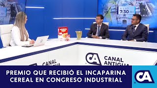 Tema Premio que recibió el Incaparina Cereal en Congreso Industrial [upl. by Rtoip]