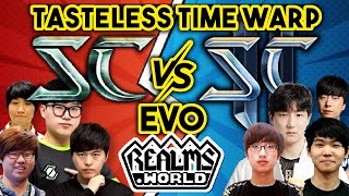 Tasteless Time Warp SC1 vs SC2 EVO Showmatch • FULL VOD [upl. by Adne]