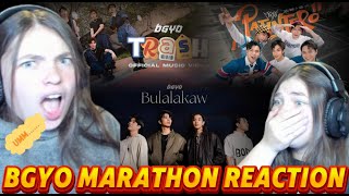 BGYO MARATHON  Patintero TRASH amp BULALAKAW MVSREACTION [upl. by Zoi]