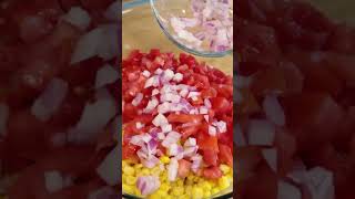 Epic Corn Salsa for Taco Night 🌮 shorts [upl. by Livy336]