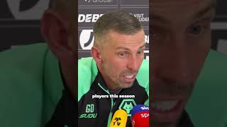 Wolves manager Gary ONeill loves a challenge football premierleague sports wolves [upl. by Ahsenaj]