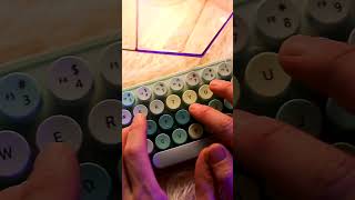 Smooth ASMR keyboard typing relaxation asmr soundtherapy chill [upl. by Nnahs]