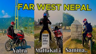 FAR WEST RIDE BANBASA BORDER MAHAKALI [upl. by Eselrahc]