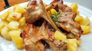 AGNELLO AL FORNO CON PATATE [upl. by Howes]