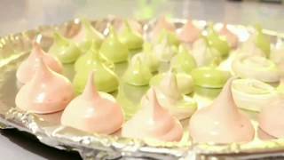 মেরাং কুকিজ  পার্টি ডেজার্ট  How to Make Meringue cookies  Meringue Cookies Bangla Recipe [upl. by Yelyr242]