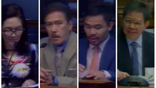 Senators express their stance on revival of death penalty [upl. by Dutch]